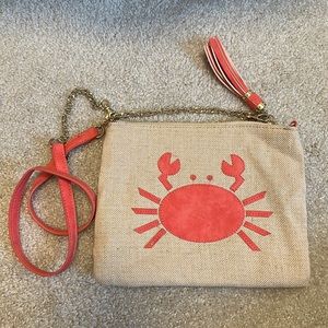 Crab crossbody bag- never used cancer zodiac